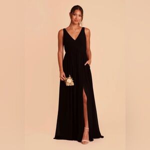 Birdy Grey / Laurie Empire Dress / Chiffon Black / XL